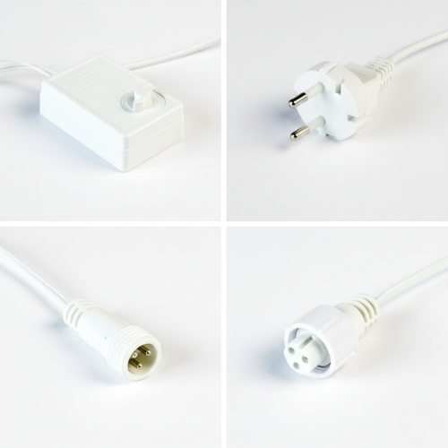 Lampki choinkowe 20m łańcuch 300 LED IP44 światełka – zdjęcie 2