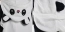 Onesie dziecięce – ciepła piżama / kostium jednoczęściowy Panda – zdjęcie 3
