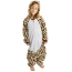 Onesie dziecięce – ciepła piżama / kostium jednoczęściowy Lampart – zdjęcie 2