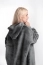 Kocobluza koc oversize TV - grafitowy – zdjęcie 3