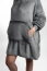 Kocobluza koc oversize TV - grafitowy – zdjęcie 12
