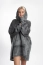 Kocobluza koc oversize TV - grafitowy – zdjęcie 13