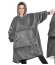 Kocobluza koc oversize TV - grafitowy – zdjęcie 15