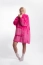 Kocobluza gruba koc bluza z kapturem 2w1 różowa oversize prezent urodzinowy – zdjęcie 6