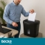 Niszczarka automatyczna do papieru RODO 12L mocna kosz biuro szkoła student – zdjęcie 5