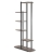 Kwietnik stojący metalowy piętrowy 6 półek czarny nowoczesny 113cm loft – zdjęcie 2