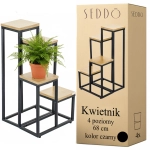 Kwietnik stojący wielopoziomowy na kwiatki rośliny industrial rustykalny 68