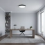 Okrągły plafon lampa sufitowa led 40 cm biały neutralny 24w nowoczesny – zdjęcie 6