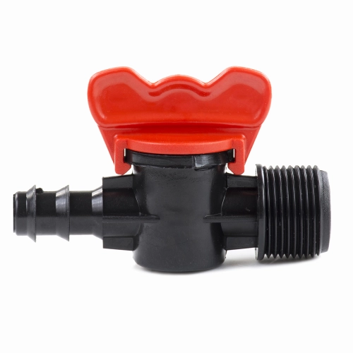Zawór do węża linii kroplującej 16mm 1/2" ogrodowy system nawadniania | GoGarden