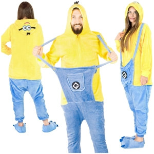 Kigurumi Onesie – kostium/piżama jednoczęściowa unisex Minion