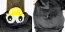 Kigurumi Onesie – kostium/piżama jednoczęściowa unisex czarny pingwin – zdjęcie 8