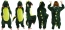 Piżama dinozaur jednoczęściowa kigurumi dziecięca kostium – zdjęcie 4