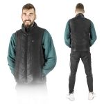 Kamizelka podgrzewana unisex USB Czarna - L