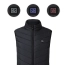 Kamizelka podgrzewana unisex USB Czarna - L – zdjęcie 8