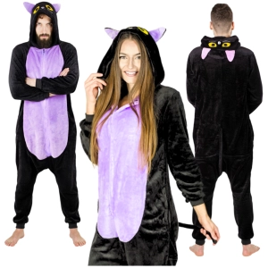 Piżama damska męska prezent unisex kigurumi onesie kombinezon rozpinany