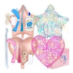 Zestaw kreatywny dla dziewczynki dzieci diy lampiony balony zrób to sam