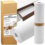 Mata ochronna antypoślizgowa biała 600x50 kuchnia biuro półki szafki rolka