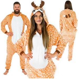 Jeleń – kostium/piżama jednoczęściowa unisex 