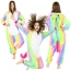 Tęczowy Pegaz Kigurumi Onesie – kostium/piżama jednoczęściowa unisex