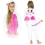 Różowy jednorożec dziecięca piżama jednoczęściowa onesie kigurumi