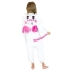 Różowy jednorożec dziecięca piżama jednoczęściowa onesie kigurumi – zdjęcie 4