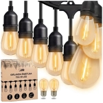 Girlanda ogrodowa świetlna 15m x 30 żarówek e27 wodoodporna ip65 całoroczna