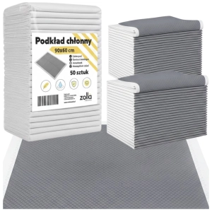 Maty pochłaniające wilgoć dla zwierząt 90x60cm antyodorowe - 50 szt.