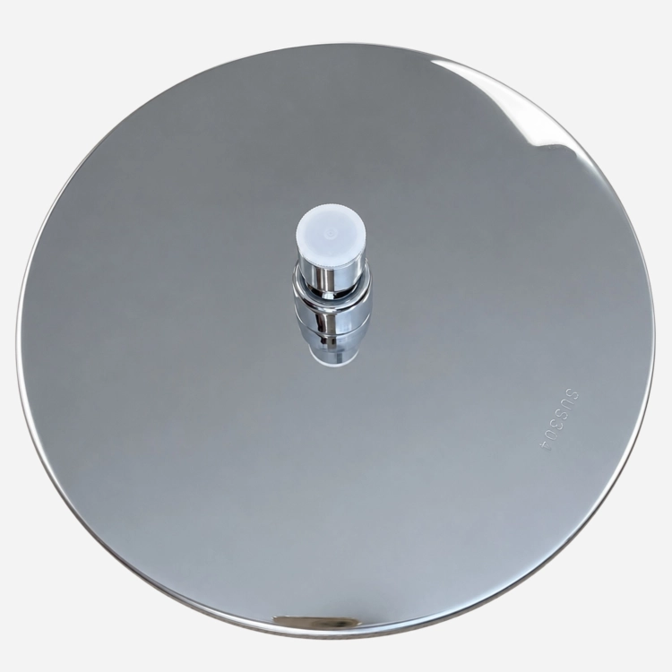 Deszczownica prysznicowa okrągła chrom 25 cm | Briso – zdjęcie 15