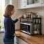 Stojak na mikrofalówkę półka rozsuwana regulacja teleskopowa organizer loft | More&Deco – zdjęcie 13