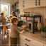 Stojak na mikrofalówkę półka rozsuwana regulacja teleskopowa organizer loft | More&Deco – zdjęcie 14