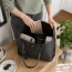 Torebka damska shopper czarna duża pojemna skórka szkoła praca uniwersalna | Zolta – zdjęcie 11