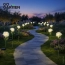 Zestaw 2 szt. lamp led chryzantema biała | GoGarden – zdjęcie 12