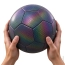 Piłka nożna odblaskowa świecąca lumi do nogi rozm 5 holograficzna football | Viva fitness – zdjęcie 3