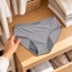 Majtki menstruacyjne damskie chłonne szare z wysokim stanem L-XXXL – zdjęcie 12