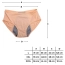 Majtki menstruacyjne damskie chłonne beżowe z wysokim stanem L–XXXL – zdjęcie 8