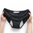 Majtki menstruacyjne damskie chłonne czarne z wysokim stanem L–XXXL – zdjęcie 3