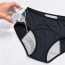 Majtki menstruacyjne damskie chłonne czarne z wysokim stanem L–XXXL – zdjęcie 13