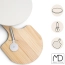 Kamień do pizzy kordierytowy do piekarnika z łopatką i deską akcesoria do pieczenia | More&Deco – zdjęcie 6