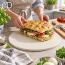 Kamień do pizzy kordierytowy do piekarnika z łopatką i deską akcesoria do pieczenia | More&Deco – zdjęcie 14