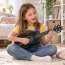 Ukulele sopranowe LUMI czarne + stroik pokrowiec kostki – zdjęcie 3