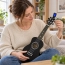 Ukulele sopranowe LUMI czarne + stroik pokrowiec kostki – zdjęcie 10