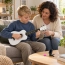 Ukulele sopranowe LUMI białe + stroik pokrowiec kostki – zdjęcie 5