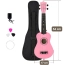 Ukulele sopranowe LUMI różowe+ stroik pokrowiec kostki – zdjęcie 2