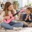 Ukulele sopranowe LUMI różowe+ stroik pokrowiec kostki – zdjęcie 4