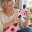 Ukulele sopranowe LUMI różowe+ stroik pokrowiec kostki – zdjęcie 10
