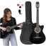 Gitara klasyczna czarna 7/8 CLEO + akcesoria