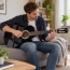Gitara klasyczna czarna 7/8 CLEO + akcesoria – zdjęcie 3