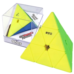 Kostka pyramnix kolorowa solidna opakowanie prezent urodzinowy układ 3x3x3