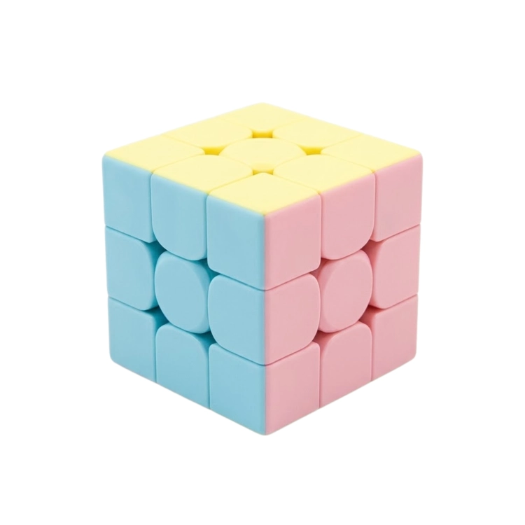 Kostka logiczna MFJS MeiLong 3x3 Macaron – pastelowa kostka bez naklejek