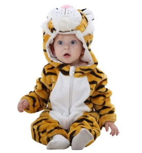 Piżama Onesie Kigurumi dla dzieci tygrysek